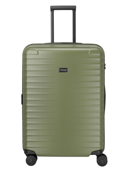 Titan Пътни куфар Titan Upgrade M plus Forest green