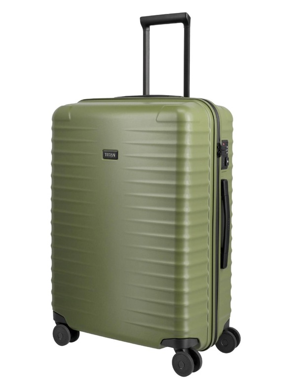Titan Пътни куфар Titan Upgrade M plus Forest green