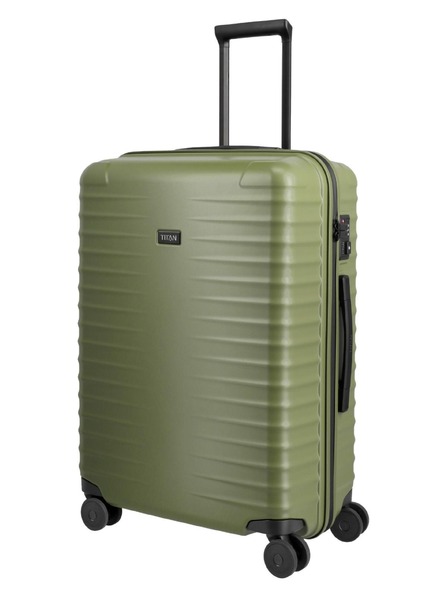 Titan Пътни куфар Titan Upgrade M plus Forest green