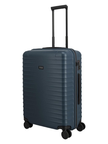 Titan Пътни куфар Titan Upgrade M Midnight blue