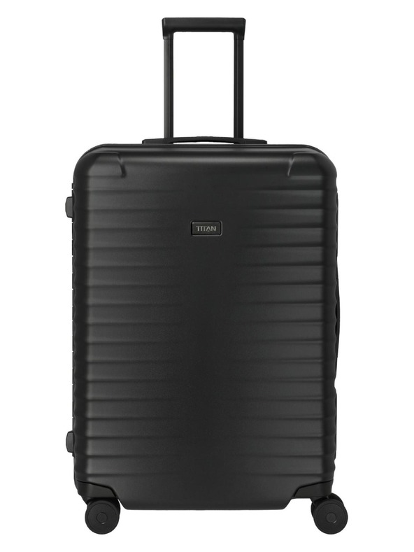 Titan Пътен куфар Titan Overseas M plus Nightshade black