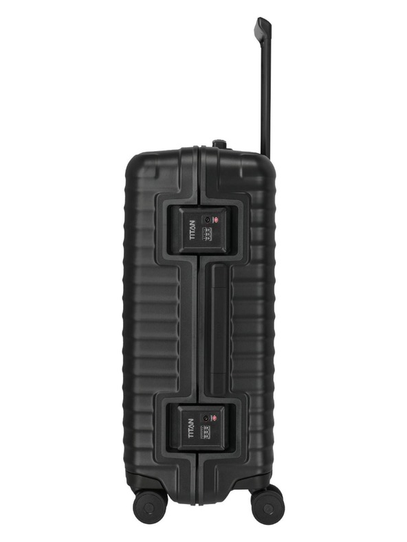 Titan Пътен куфар Titan Overseas M plus Nightshade black