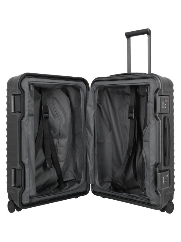 Titan Пътен куфар Titan Overseas M plus Nightshade black