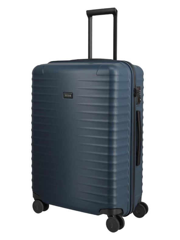 Titan Пътен куфар Titan Upgrade M plus Midnight blue
