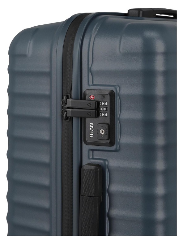 Titan Пътен куфар Titan Upgrade M plus Midnight blue