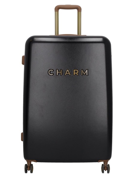 Charm London Пътен куфар Charm London Capetown L Black