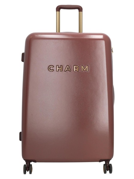 Charm London Пътен куфар Charm London Capetown L Burgundy