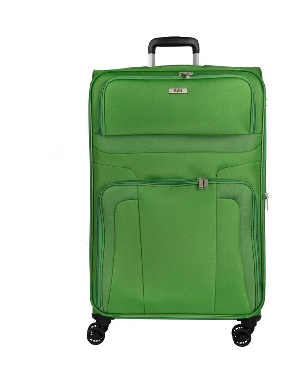 Skyline Пътен куфар Skyline Orlando 4w L Green