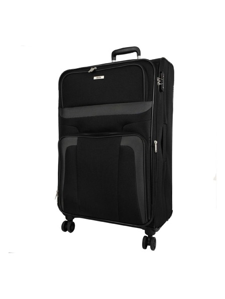 Skyline Пътен куфар Skyline Orlando 4w L Black