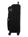 Skyline Пътен куфар Skyline Orlando 4w L Black