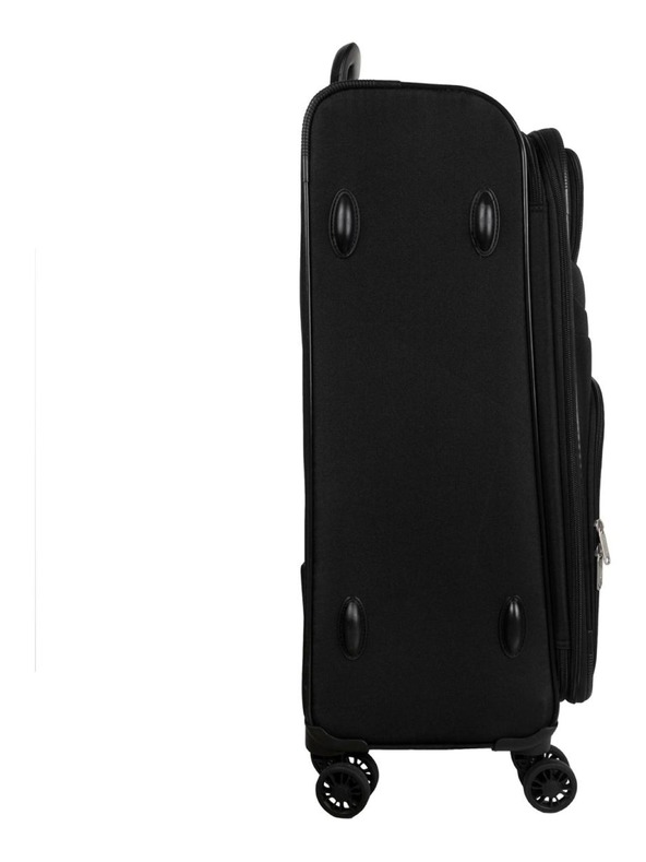 Skyline Пътен куфар Skyline Orlando 4w L Black