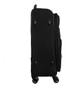 Skyline Пътен куфар Skyline Orlando 4w L Black