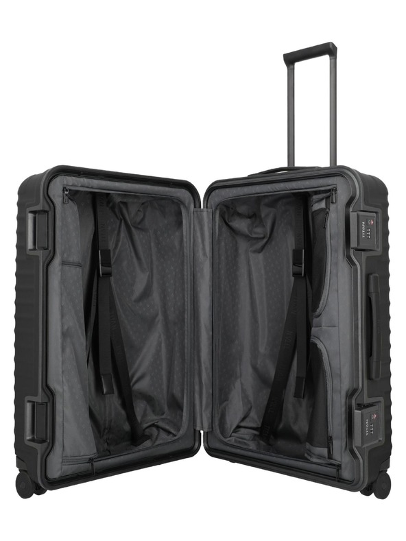 Titan Пътен куфар Titan Overseas L Nightshade black