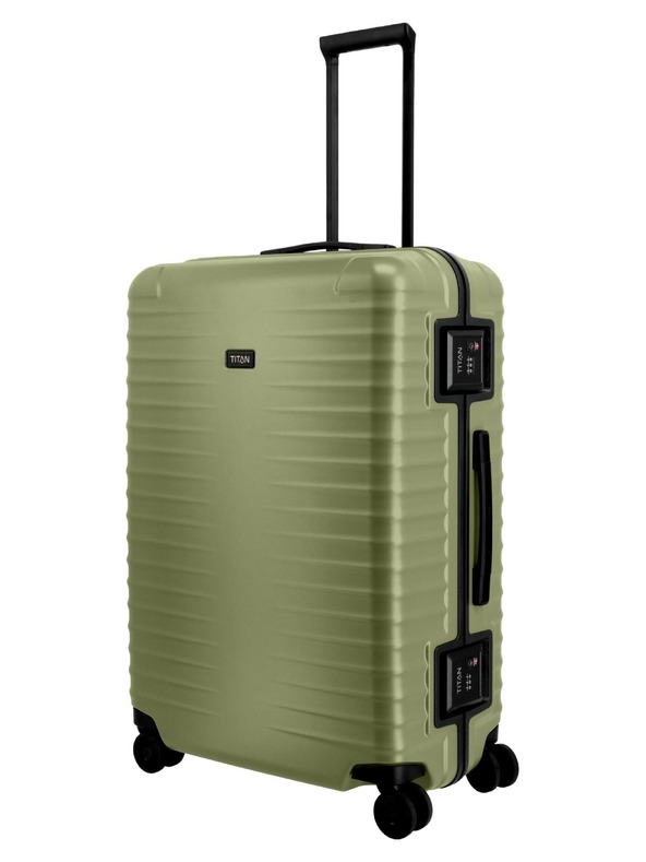 Titan Пътен куфар Titan Overseas L Forest green