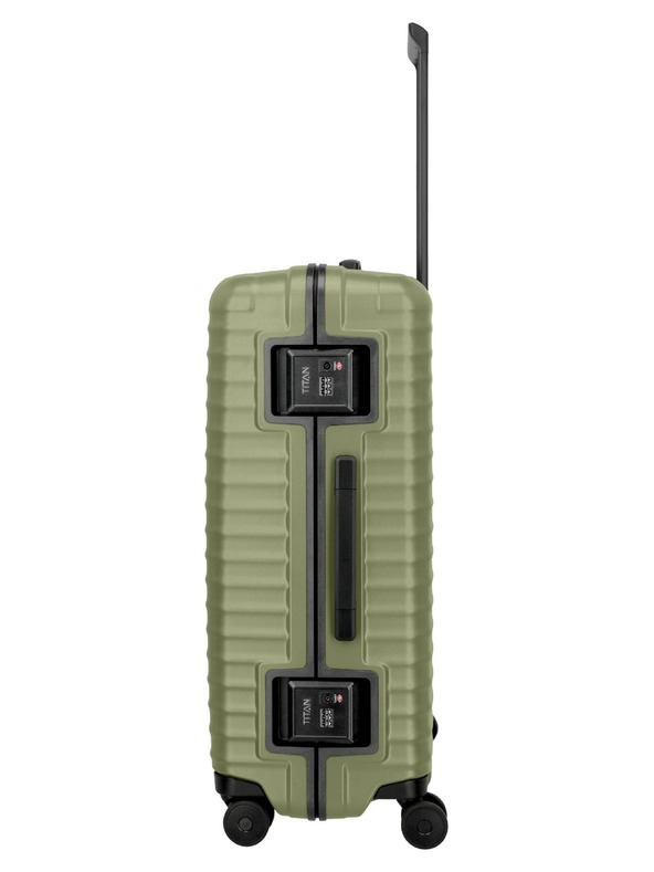 Titan Пътен куфар Titan Overseas L Forest green