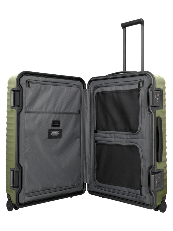 Titan Пътен куфар Titan Overseas L Forest green