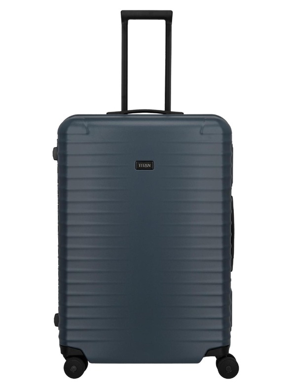 Titan Пътен куфар Titan Overseas L Midnight blue