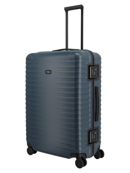 Titan Пътен куфар Titan Overseas L Midnight blue