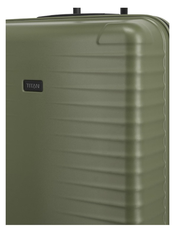 Titan Пътен куфар Titan Upgrade L Forest green