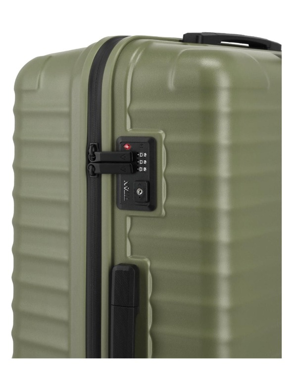 Titan Пътен куфар Titan Upgrade L Forest green