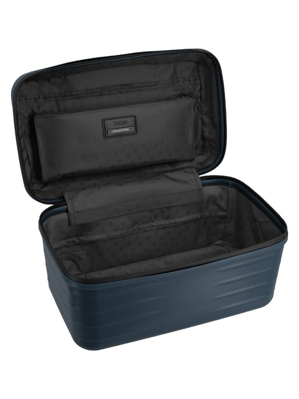 Titan Козметична куфарка Titan Upgrade Beautycase Midnight blue