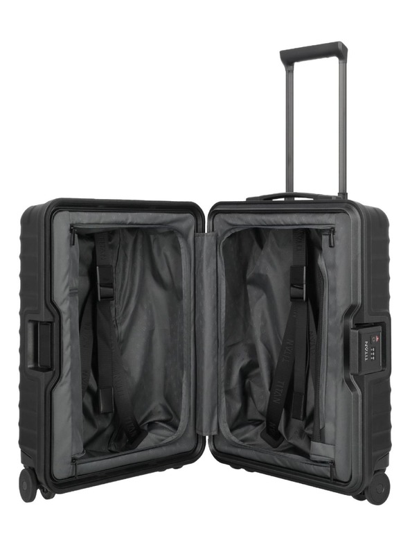 Titan Пътен куфар Titan Overseas S23 Nightshade black