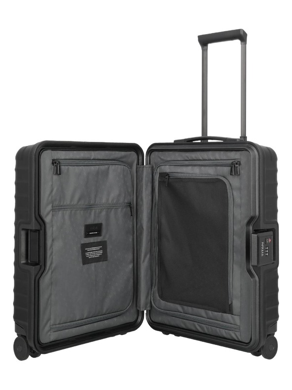 Titan Пътен куфар Titan Overseas S23 Nightshade black