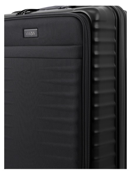 Titan Пътен куфар Titan Upgrade S23 Front pocket Nightshade black