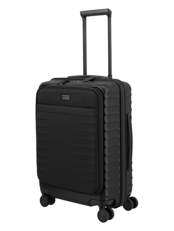 Titan Пътен куфар Titan Upgrade S23 Front pocket Nightshade black