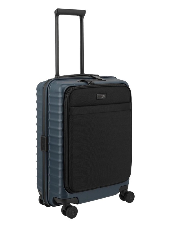 Titan Пътен куфар Titan Upgrade S23 Front pocket Midnight blue