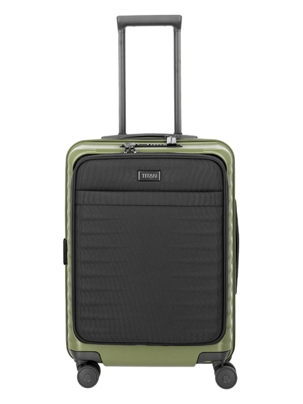 Titan Пътен куфар Titan Upgrade S23 Front pocket Forest green