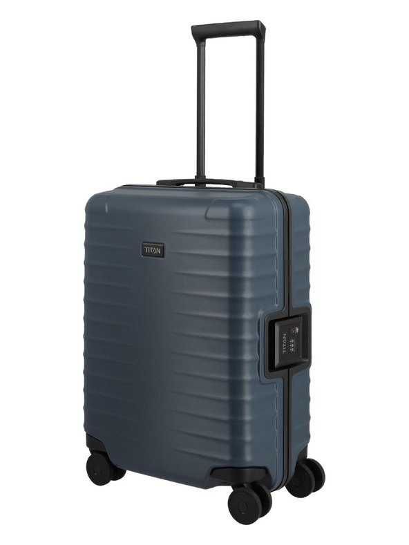 Titan Пътен куфар Titan Overseas S23 Midnight blue