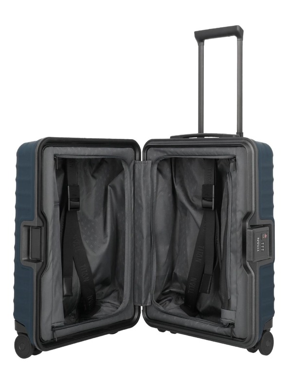Titan Пътен куфар Titan Overseas S23 Midnight blue