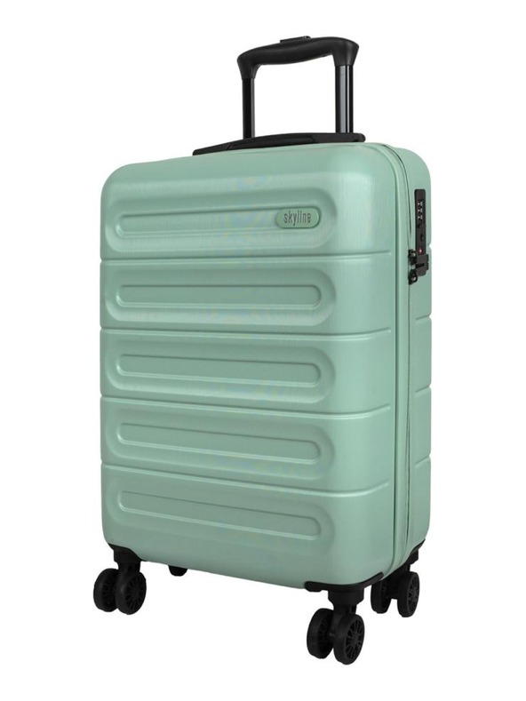 Skyline Пътен куфар Skyline Goomera 4w S Green
