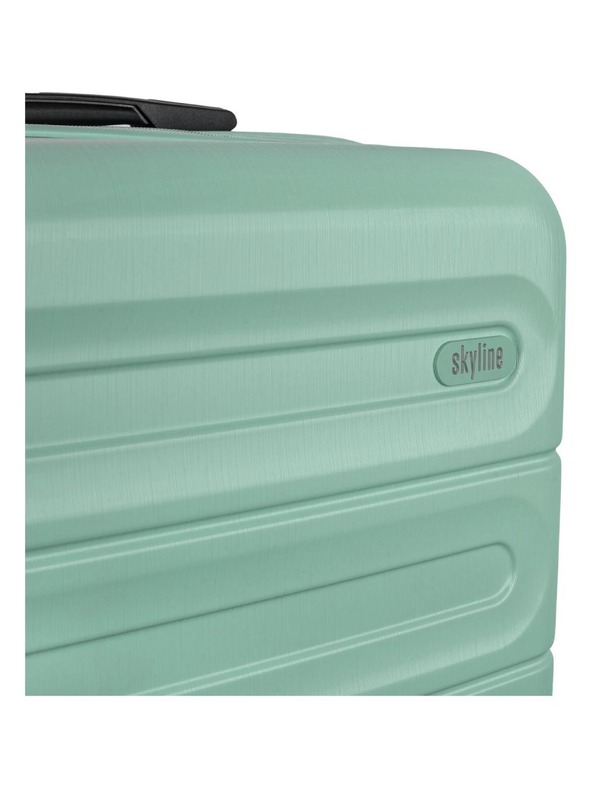 Skyline Пътен куфар Skyline Goomera 4w S Green