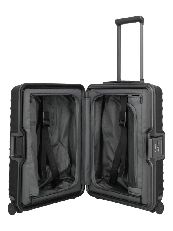 Titan Пътен куфар Titan Overseas S20 Nightshade black