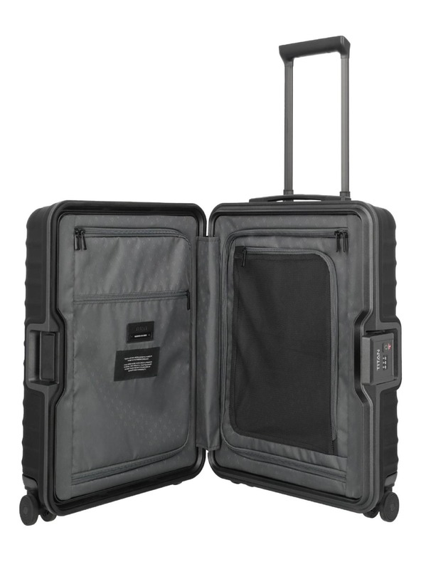 Titan Пътен куфар Titan Overseas S20 Nightshade black