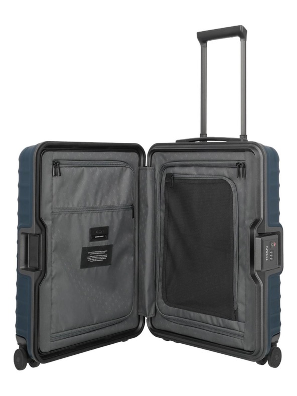 Titan Пътен куфар Titan Overseas S20 Midnight blue