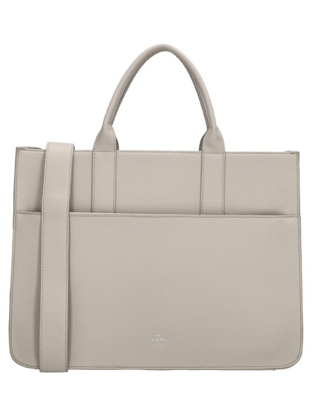 Charm London Чанта Charm London Princeton W00383 Light grey