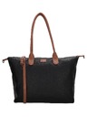 Charm London Чанта Charm London Buckingham 23816 Black Cognac