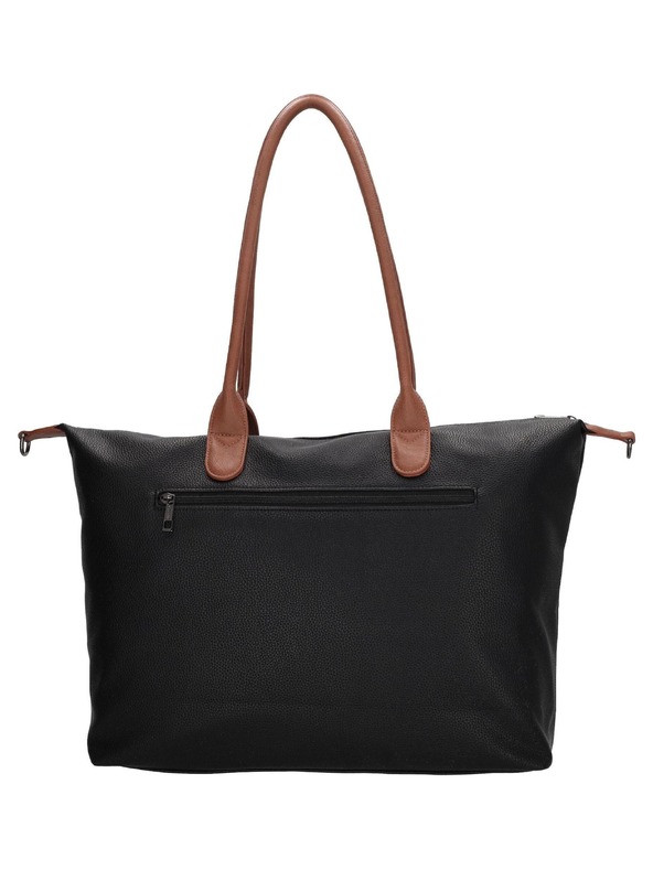Charm London Чанта Charm London Buckingham 23816 Black Cognac