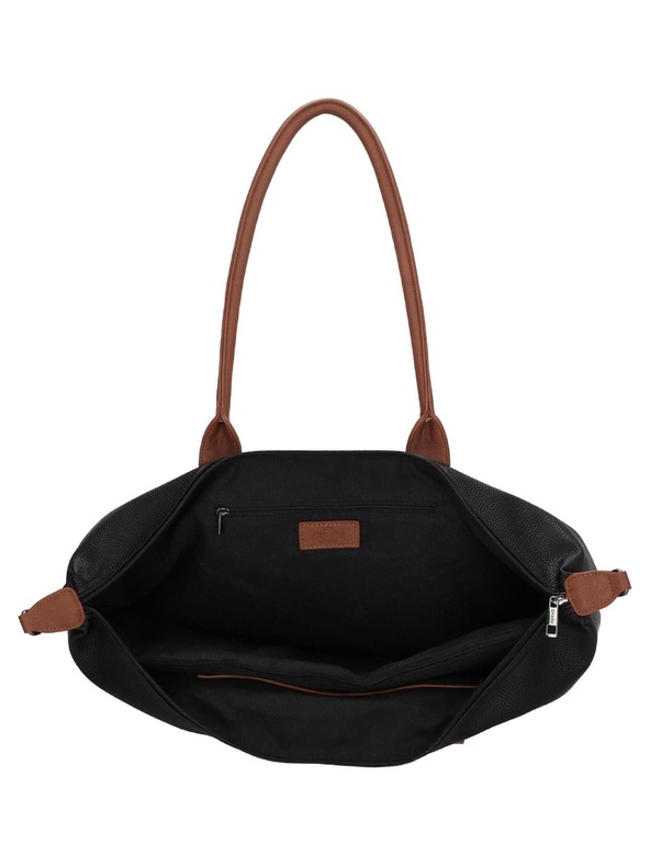 Charm London Чанта Charm London Buckingham 23816 Black Cognac