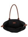Charm London Чанта Charm London Buckingham 23816 Black Cognac