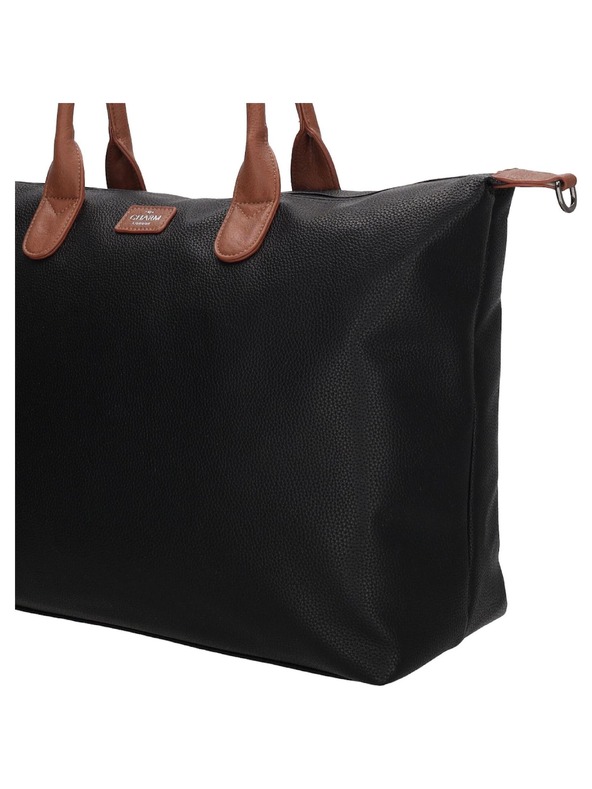 Charm London Чанта Charm London Buckingham 23816 Black Cognac
