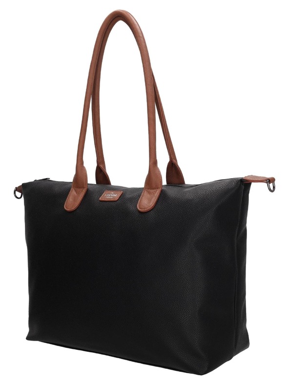 Charm London Чанта Charm London Buckingham 23816 Black Cognac