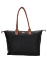 Charm London Чанта Charm London Buckingham 23816 Black Cognac