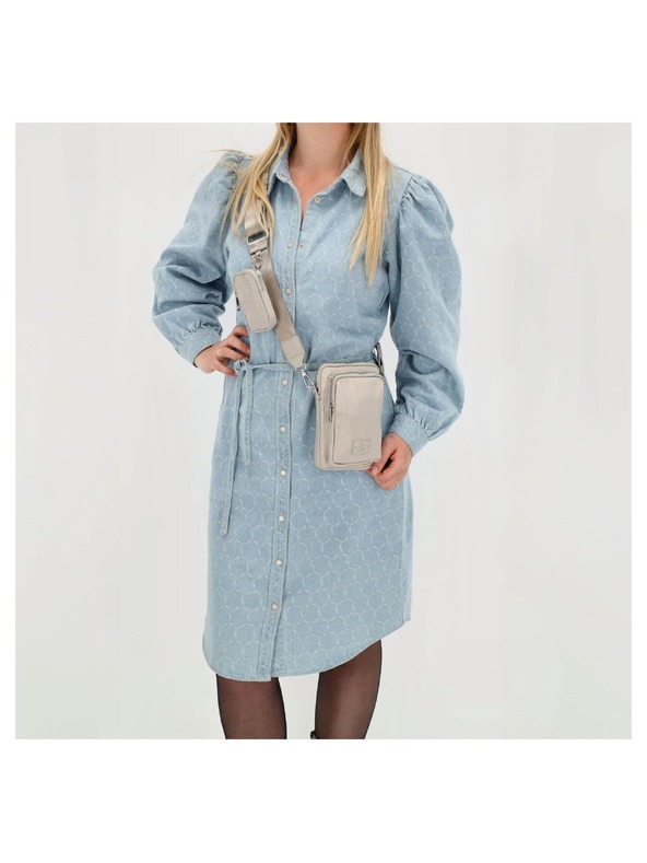 Charm London Чанта Charm London Odeon 22174 Light grey