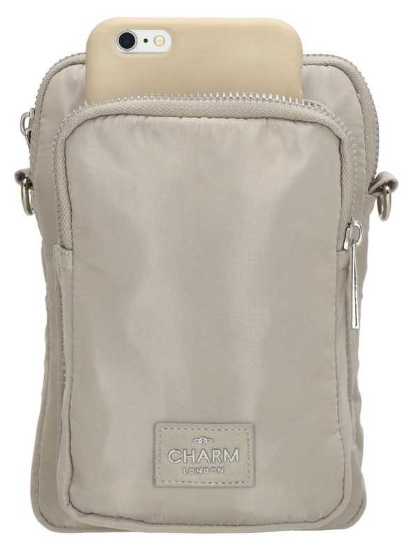 Charm London Чанта Charm London Odeon 22174 Light grey