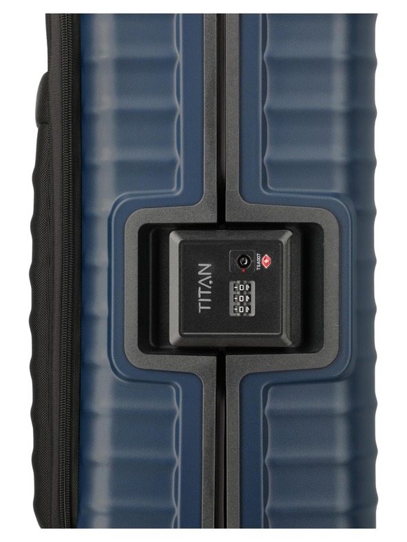 Titan Titan Overseas S Front pocket travel suitcase Midnight blue