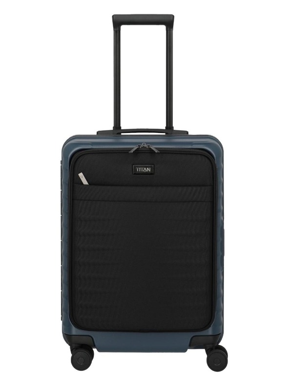Titan Titan Overseas S Front pocket travel suitcase Midnight blue